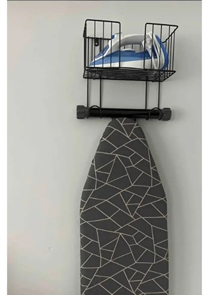 Kapı ve Duvara Monte Ütü ve Ütü Masası Düzenleyici Organizer Süper Sticker Askı(Ütü Askısı) fırsatları