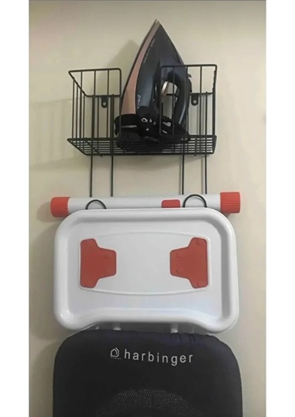 Kapı ve Duvara Monte Ütü ve Ütü Masası Düzenleyici Organizer Süper Sticker Askı(Ütü Askısı) indirimleri