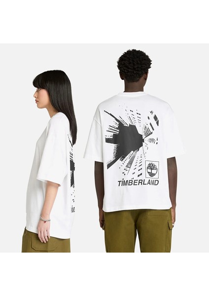 Building Blocks Erkek Beyaz T-Shirt.- fiyatları