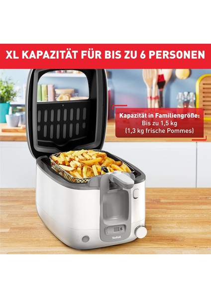 Super Uno Access Fritöz | 2.2l, 6 Kişilik Ailelere Uygun, Koku Filtresi, Kolay Temizlik fırsatları
