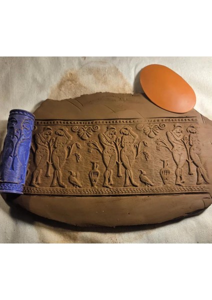 10 cm Yunan Doku Rulosu Seramik&polimer Kil Desen Oklavası fiyatları