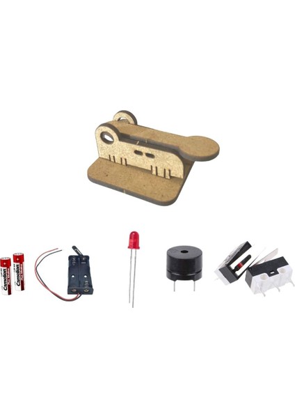 Mors Kodu Öğrenme Seti – Mini Mors Alfabesi Eğitim Kiti | Fen Bilimleri Stem Elektronik Proje