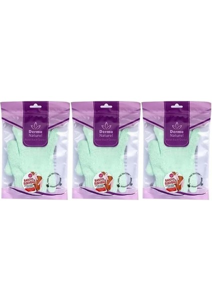 Parmaklı Banyo Eldiveni Ms-23 (3 Lü Set)