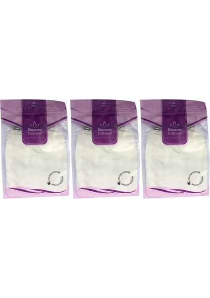 Krep Lastikli Kese Ms-20 (3 Lü Set)