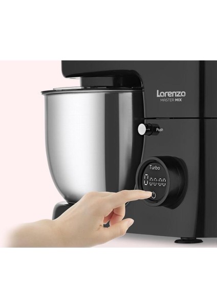 Master Mix Stand Mixer Dijital Siyah fırsatları