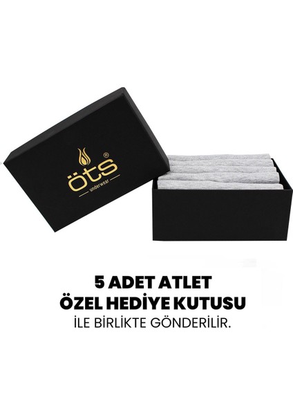 Premium 5’li Erkek Atlet Süprem - Hediye Kutulu, %100 Pamuk, Ultra Yumuşak Kumaş, Rahat Kalıp, Etiketsiz ve Kaliteli Iç Giyim fiyatları