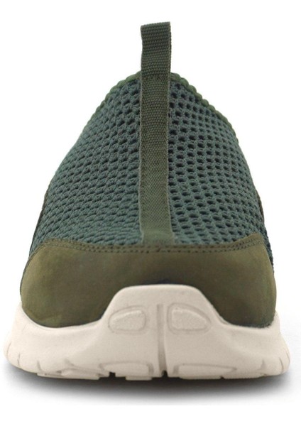 Medikal Haki Yeşil Krem Tabanlı Comfort Spor Terlik fırsatları