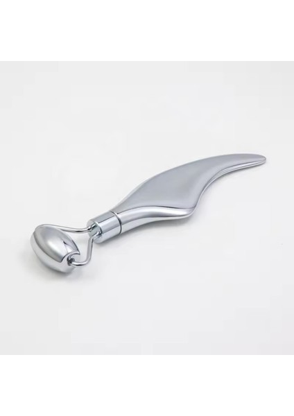Metal Cilt Sıkılaştırıcı Face Gua Sha Rulosu Yüz Masaj Roller Model 3 fiyatları