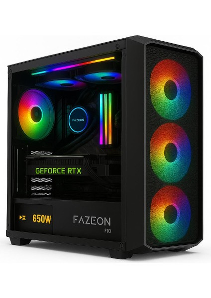 Dfs Gaming Rampart Ryzen 7 5700X-B550M-RTX 5060 8GB-32GB Ram-1tb M.2 Ssd-Oyuncu Bilgisayarı