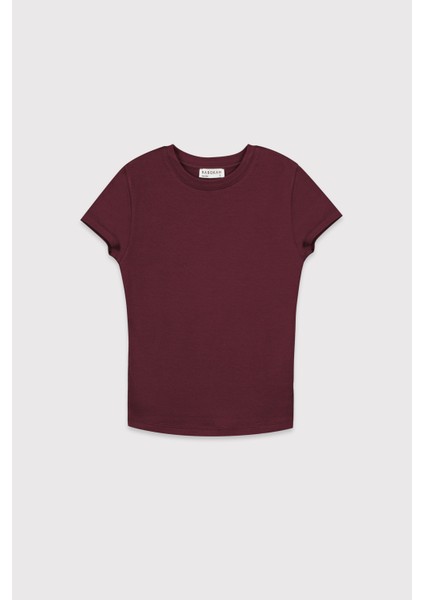 Bisiklet Yaka Kısa Kol Üst