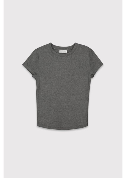 Bisiklet Yaka Kısa Kol Üst