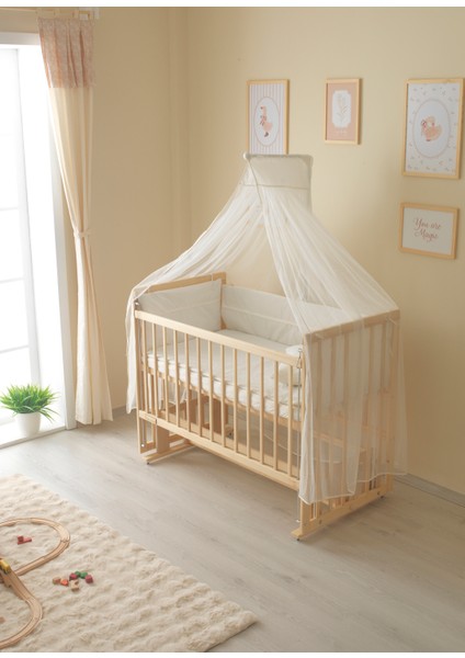 Elegance -Sallanır Ahşap Beşik Tam Set modelleri