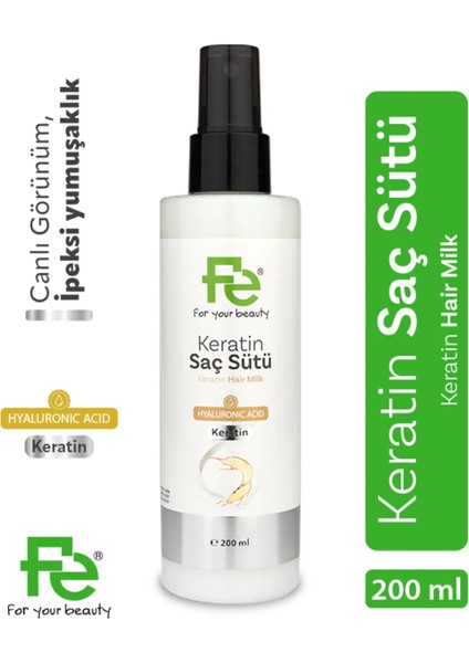 Keratin Saç Sütü 200ML & Saç Maskesi 300ML (Karma 4 Lü Set) modelleri