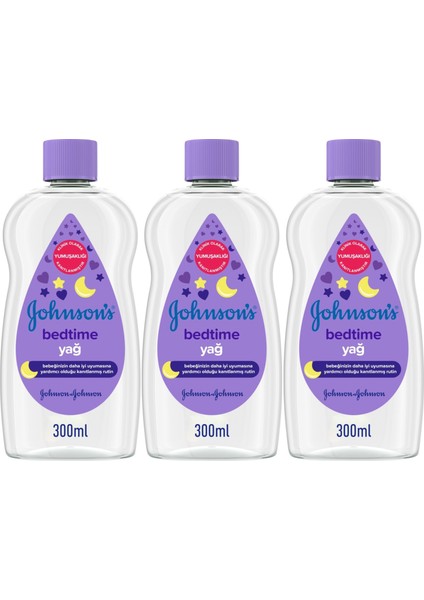 Baby Bebek Yağı 300ML Bedtime (Uyku Rutini) (3 Lü Set)