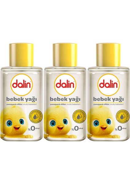 Bebek Yağı 50ML Klasik Mini (3 Lü Set)