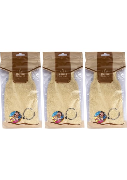 Bebek Banyo Eldiveni Hassas Ciltlere Özel (15*24CM) Ms-01 (3 Lü Set)