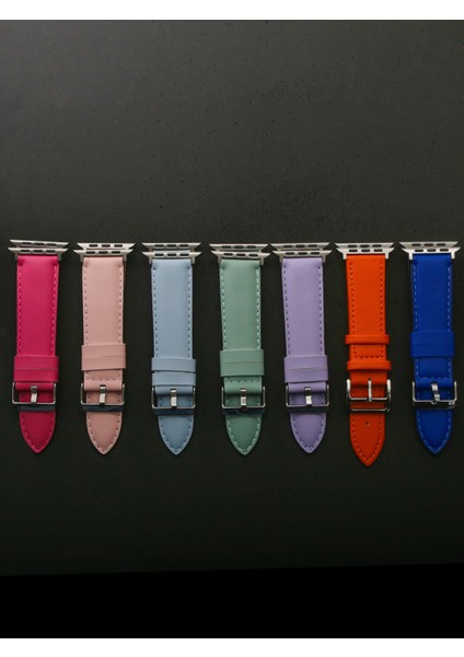 Apple Watch 3 4 5 6 7 8 9 Se 38 40 41MM Kalite Deri Kordon modelleri