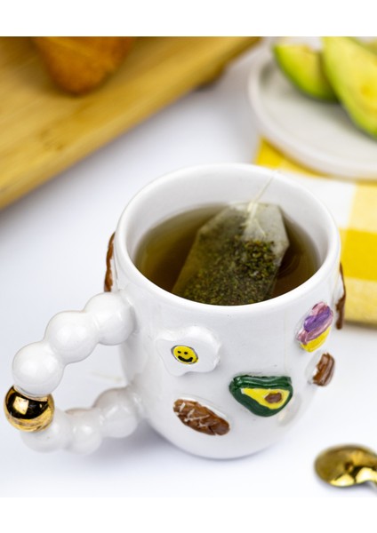 24K Altın Süslemeli Mutlu Kahvaltılar Kupası fiyatları