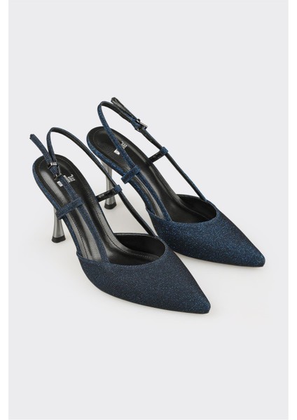Lacivert Kadın Topuklu Ayakkabı fiyatları