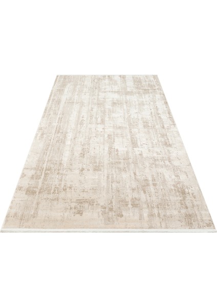 Leona 04 Vizon Özel Yumuşak Tuşeli Hav Vermeyen Polysoft Iplikler ile Üretilen Modern Halı