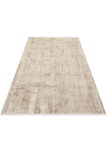 Leona 04 Vizon Özel Yumuşak Tuşeli Hav Vermeyen Polysoft Iplikler ile Üretilen Modern Halı