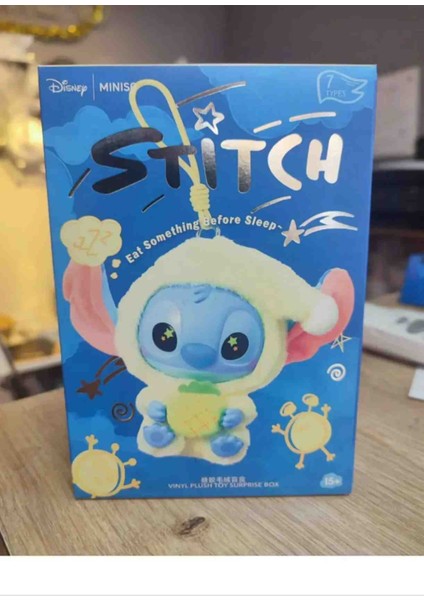 Sürpriz Stich Labubu Peluş Oyuncak Anahtarlık