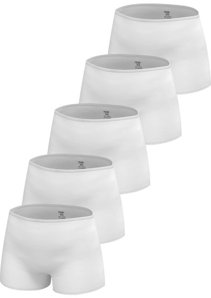 Premium 5’li Kız Çocuk Boxer - Hediye Kutulu, Pamuklu Kumaş, Ultra Yumuşak, Esnek Kalıp, Etiketsiz Tasarım, Kaliteli Ince Bel Lastik Tayt