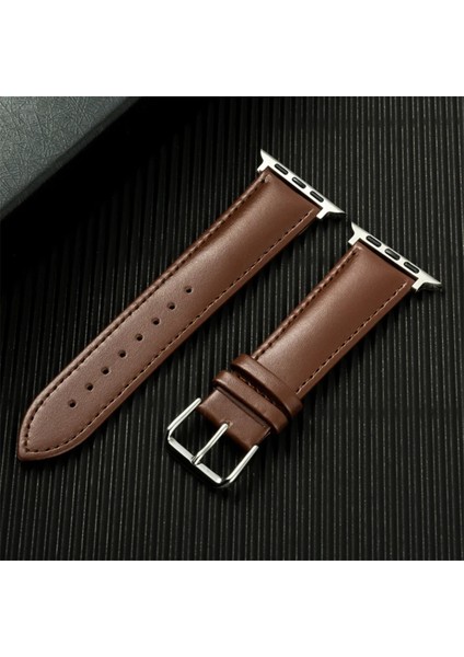 Apple Watch 3 4 5 6 7 8 9 Se 38 40 41MM Kalite Deri Kordon