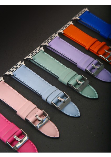 Apple Watch 3 4 5 6 7 8 9 Se 38 40 41MM Kalite Deri Kordon indirimleri