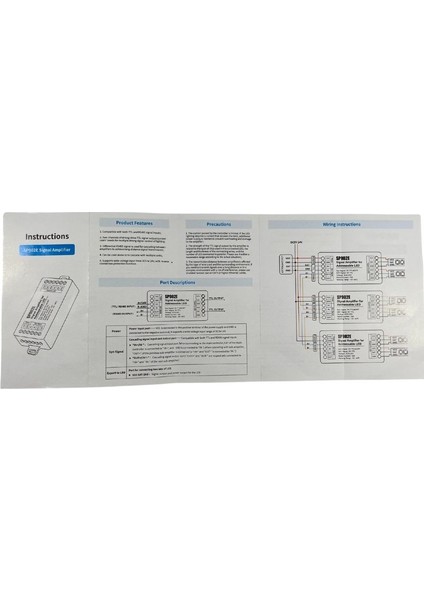 SP902E Pixel Sinyal Güçlendirici 5-24V indirimleri