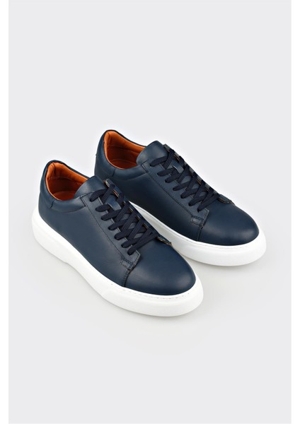 Lacivert Deri Erkek Günlük Ayakkabı fiyatları