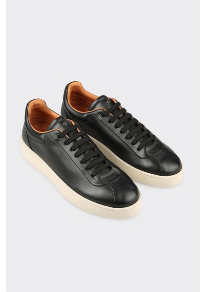 Siyah Deri Erkek Spor Ayakkabı fiyatları