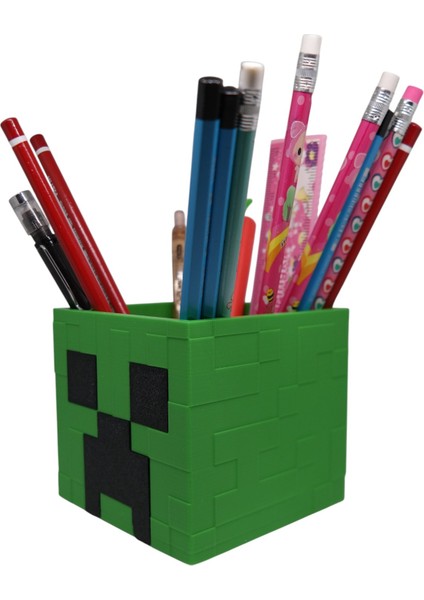 Minecraft Kalemlik (4 Bölmeli) / Minecraft Anahtarlık Hediyeli fırsatları