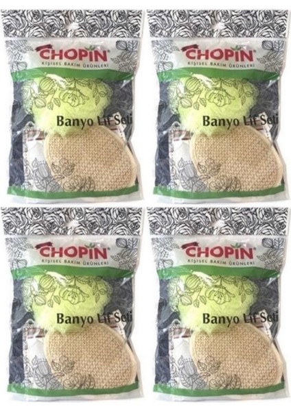 Chopin Lif Seti (3 Parça) Ms-18 (4 Lü Set)