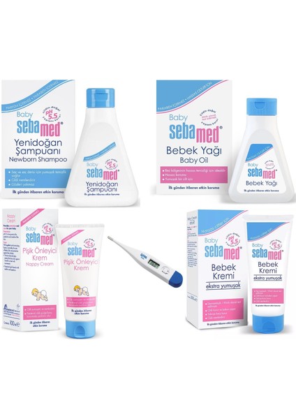 Bebek Bakım Seti (5 Li Set) Avantaj Paket