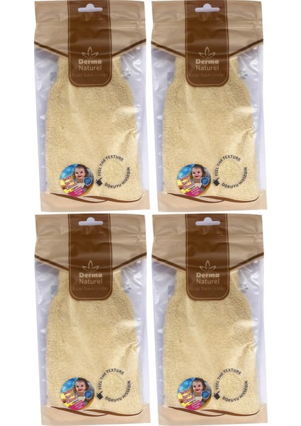 Bebek Banyo Eldiveni Hassas Ciltlere Özel (15*24CM) Ms-01 (4 Lü Set)