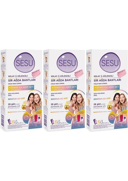 Sir Ağda Bandı 24 Lü Pk (Ağdaya Ilk Adım Serisi) (3 Lü Set)