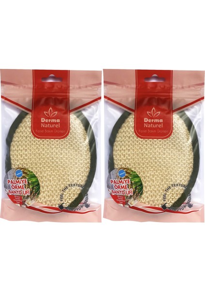 Örme Banyo Yüz Lifi (15*24CM) Ms-02 (2 Li Set)