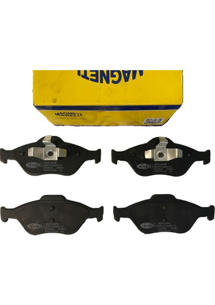 Ford Fiesta/fusion 96-08 Ön Fren Balatası Absli | Magnetı Marellı 323700013500 - Tam T2K021 Fstl fiyatları