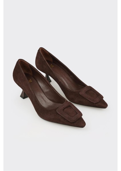 Kahve Deri Kadın Stiletto fiyatları