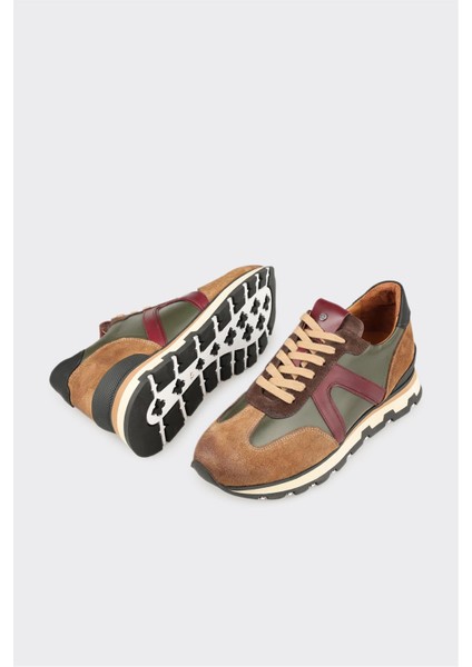 Vizon Deri Erkek Spor Ayakkabı modelleri