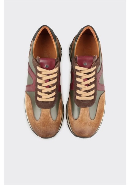 Vizon Deri Erkek Spor Ayakkabı fırsatları