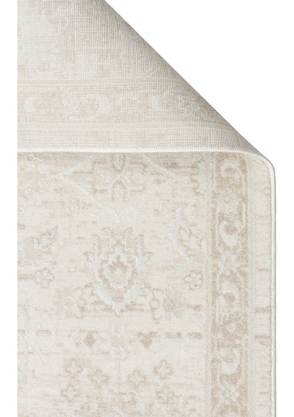 Leona 05 Cream Özel Yumuşak Tuşeli Hav Vermeyen Polysoft Iplikler ile Üretilen Modern Halı fiyatları