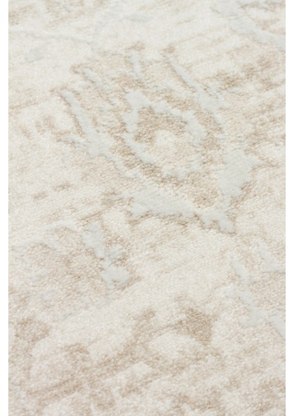 Leona 05 Cream Özel Yumuşak Tuşeli Hav Vermeyen Polysoft Iplikler ile Üretilen Modern Halı fırsatları