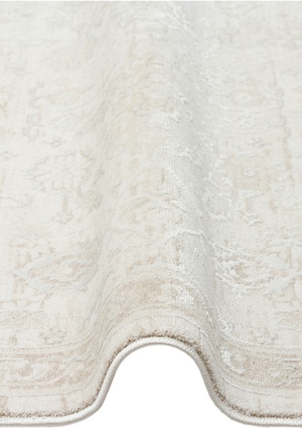 Leona 05 Cream Özel Yumuşak Tuşeli Hav Vermeyen Polysoft Iplikler ile Üretilen Modern Halı indirimleri