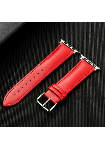 Apple Watch 3 4 5 6 7 8 9 Se 38 40 41MM Kalite Deri Kordon