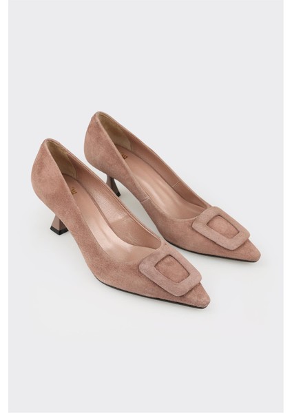 Vizon Deri Kadın Stiletto fiyatları