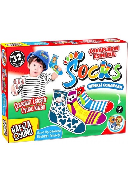 Socks – Renkli Çoraplar Hafıza & Eşleştirme Oyunu fiyatları