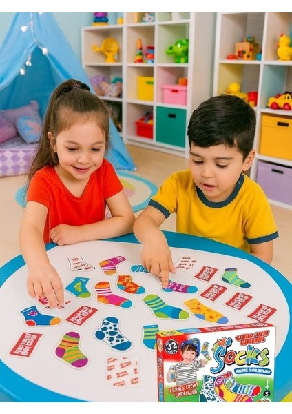Socks – Renkli Çoraplar Hafıza & Eşleştirme Oyunu modelleri
