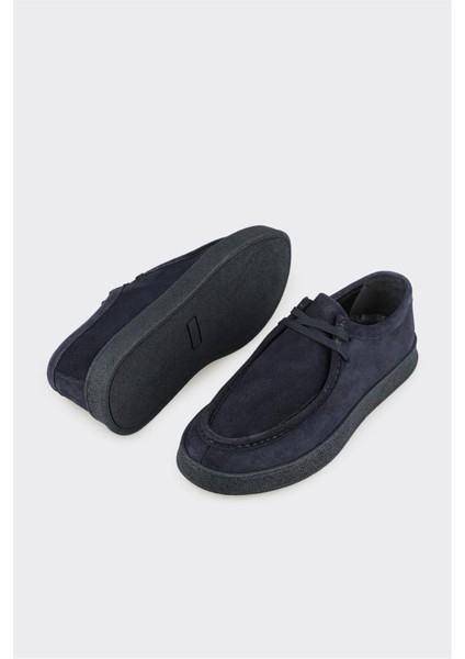 Lacivert Deri Erkek Spor Ayakkabı modelleri